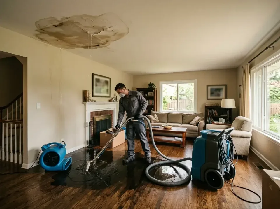 attic-pipe-burst-ceiling-drip-008 — frequently asked questions, Water Damage Restoration & Carpet Care in Cheney, KS